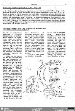 Kollektivierung im Spiegel heutiger Geschichtsbetrachtung