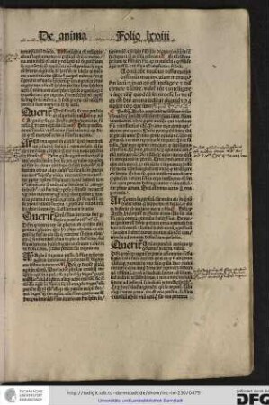 Postquam Arestoteles determinavit de sensibus interioribus, hic intendit ostendere differentiam inter sensum et intellectun (!)...