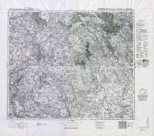 Reichskarte: Großblatt 43 Dtsch. Eylau-Osterode i. Ostpr.-Gildenburg