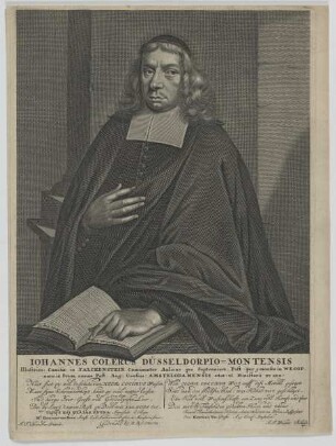 Bildnis des Iohannes Colerus