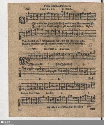 XXI. Ach bleib bei uns Herr Jesu Christ