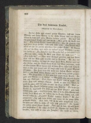 Die drei dummen Teufel.