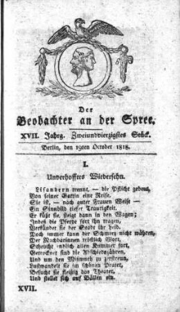 42. Stueck, 19. Oktober 1818