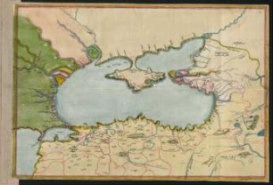 f. 2r: Schwarzes Meer und Umgebung