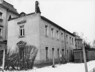 Dresden-Striesen, Eisenacher Straße 5. Buchbinderei Karl Hesse. Außenansicht