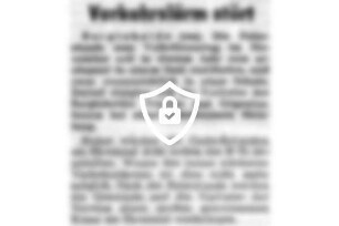 Verkehrslärm stört