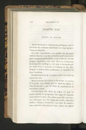 Chapitre XXIV. Division du Royaume.
