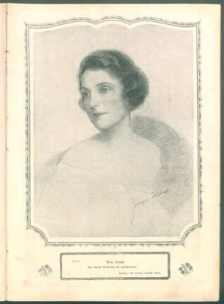 Nota social. - Sra. Sarah Wilkinson de Santamarina