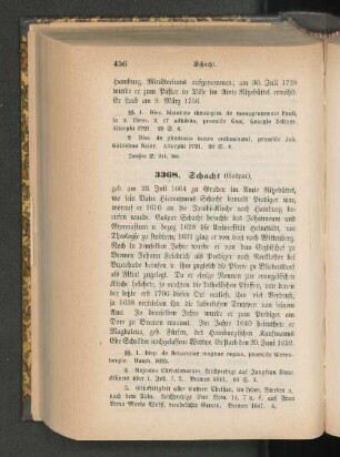 3368. Schacht (Caspar)