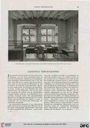 52: Lebendige Vergangenheit