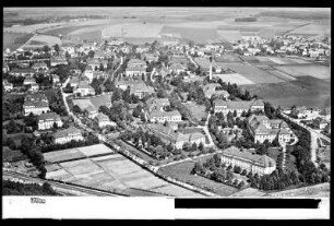 Arnsdorf in Sachsen, Landesanstalt, Luftbild