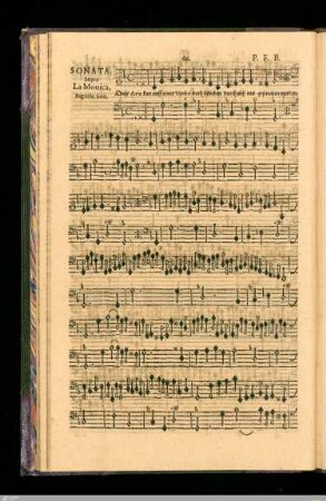 Sonata. Sopra la Monica. Fagotto solo