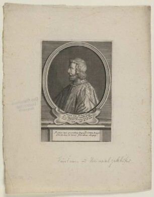 Bildnis Giovanni Pico della Mirandola, conte di Concordia