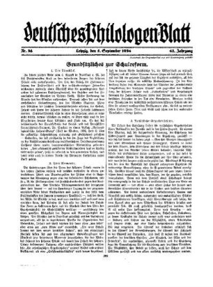 Grundsätzliches zur Schulreform