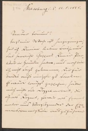 Brief an Heinrich von Herzogenberg : 11.05.1895