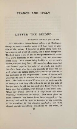 Letter the second