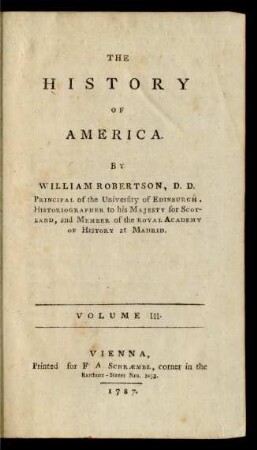 Vol. 3: The History Of America