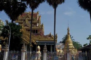 Georgetown, Blick auf den Thai-Tempel