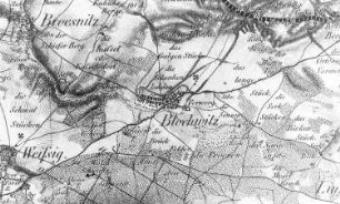 Weißig a. Raschütz-Blochwitz. Oberreit, Sect. Großenhain, 1841/43