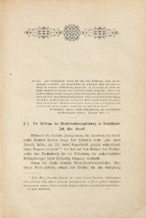 Beiträge zur Lehre vom einheitlichen Wechselrecht : (Festgabe zum 50 jähr. Doctorjubiläum des H. Geh.-Rath Prof. Dr. J. C. Bluntschli in Heidelberg. III.)