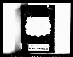 Gerichtshandelsbuch von Neuschönau