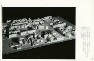 Wohnquartier, Berlin-Charlottenburg (Diplomarbeit bei Bernhard Hermkes): Modellfoto