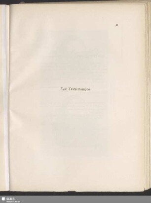 Zwei Deckelhumpen