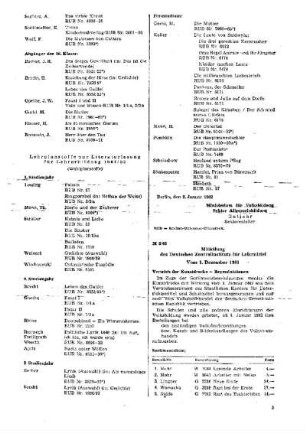 Mitteilung des Deutschen Zentralinstituts für Lehrmittel : 1/62 vom 1. Dezember 1961 ; [Mitteilungen]