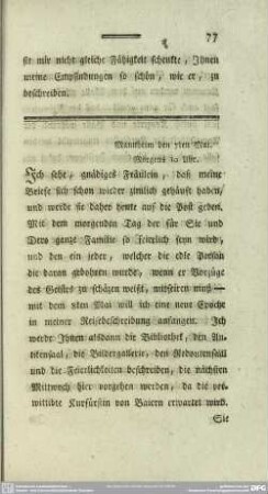 Mannheim den 7ten Mai
