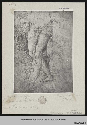 Heiliger Sebastian (Blatt aus einem Skizzenbuch)