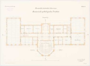Tierärztliche Hochschule Hannover Anatomisch-Pathologisches Institut: Grundriss Erdgeschoss 1:100