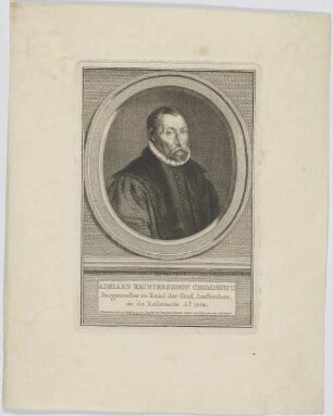 Bildnis des Adriaan Reinierszoon Cromhout