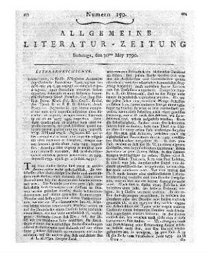 Leben des Grafen von Büffon. Aus dem Franz. von F. L. W. [i.e. Friedrich Ludwig Wagner]. Frankfurt, Leipzig: Fleischer 1789