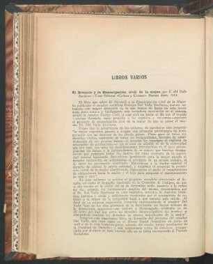 Libros varios