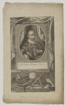 Bildnis des Wilhelmus V. Herzog in Bayern