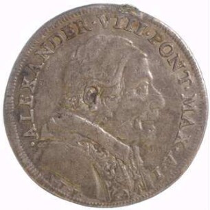 Münze, Teston, 1689