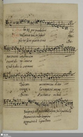 Gesius, Bartholomäus: Vexilla regis prodeunt