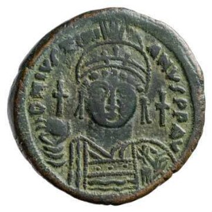 Münze, Follis, 546 / 547