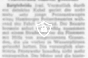 Autobrand schnell gelöscht