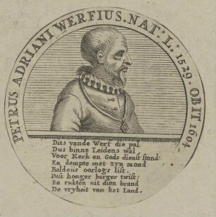 Bildnis des Adrianus Werfius