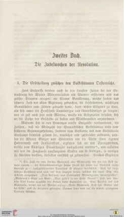 1. Die Erbtheilung zwischen den Volksstämmen Oesterreichs