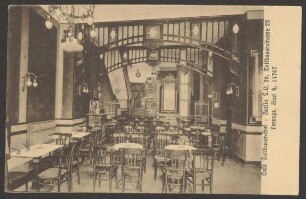 Ansichtskarte „Café Cottbuser Hof“, Kottbusser Straße 23 [2/2]