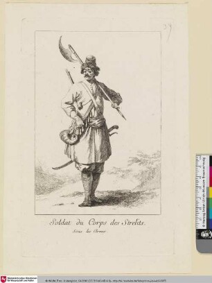 Soldat du Corps des Strelits [Soldat des Korps der Strelizen]