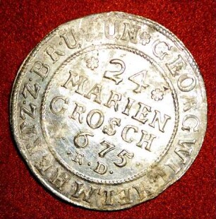 24 Mariengroschen (1675)