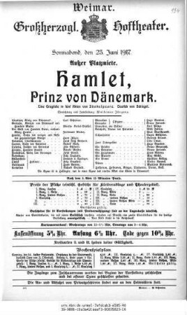 Hamlet, Prinz von Dänemark