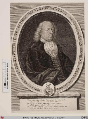 Bildnis Johann Philipp Weickersreutter