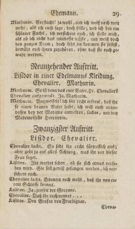 Neunzehender Auftritt