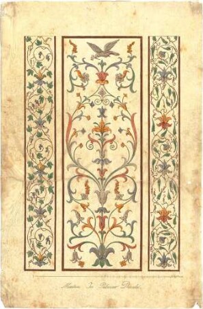 Zocher, Ernst; Mantua (Italien); Palazzo Ducale - Ornament (Detail)