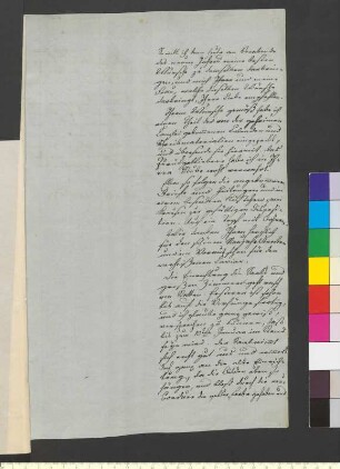 Brief von Goethe, August von; Goethe, Ottilie von an Goethe, Johann Wolfgang von