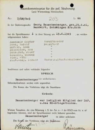Rauschenberger, Georg